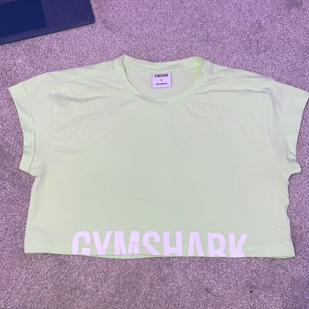 New Gymshark Fraction Workout Crop Top